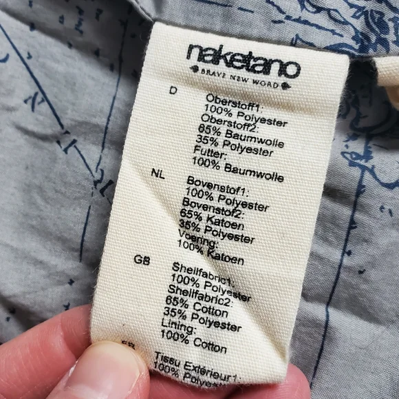 Naketano "surviving is a spirit" zip up jacket - Picture 10 of 12